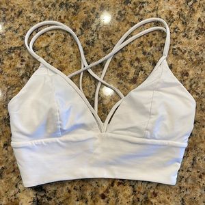 Strappy lululemon sports bra
